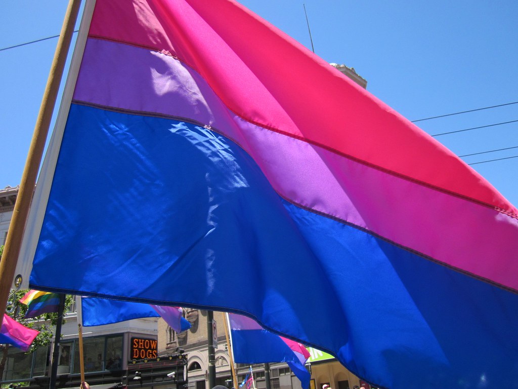 bisexual pride flag